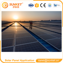 Module solaire de silicium amorphe certifié par ISO9001 Vente chaude Le meilleur et le moins cher